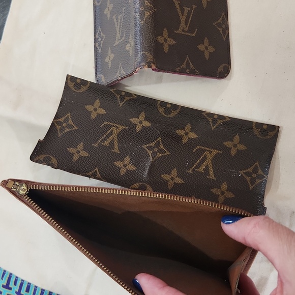 Louis Vuitton wallet project pieces - Picture 9 of 12